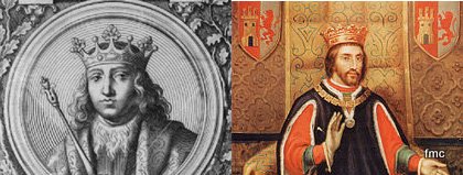  Retratos de Fernando IV y Alfonso XI 
