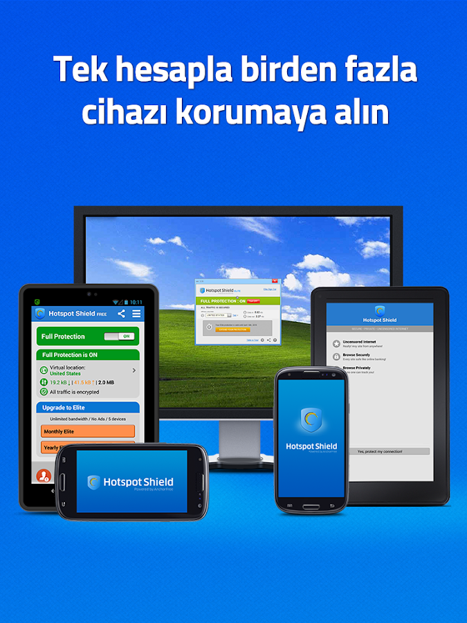 Hotspot Shield VPN for Android - screenshot