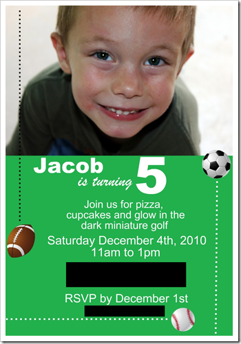 Jacob's Invitations Blog