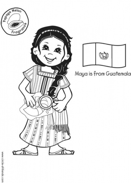 niña maya guatemala
