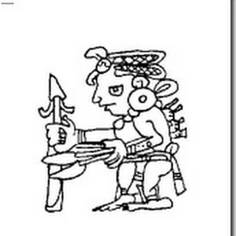 Dibujos para colorear de Aztecas