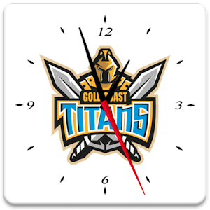 Gold Coast Titans Analog Clock 1.0