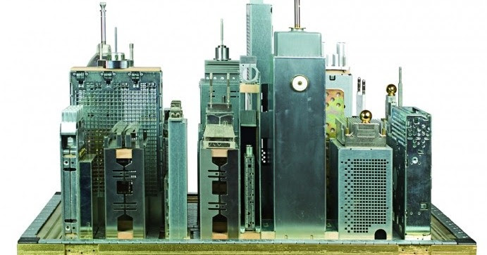 Miniatur kota yang terbuat dari komputer ~ LAPAK INFO