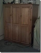 closed armoire