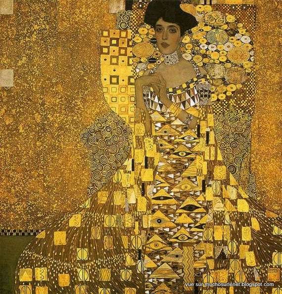  Portrait d'Adèle Bloch-Bauer I de Gustav Klimt 