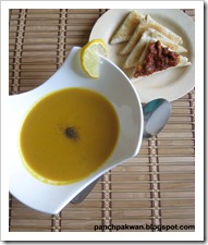 Jyoti V's apple and carrot soup