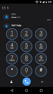 How to get ExDialer Theme Flat Holo Blue patch 1.0 apk for bluestacks