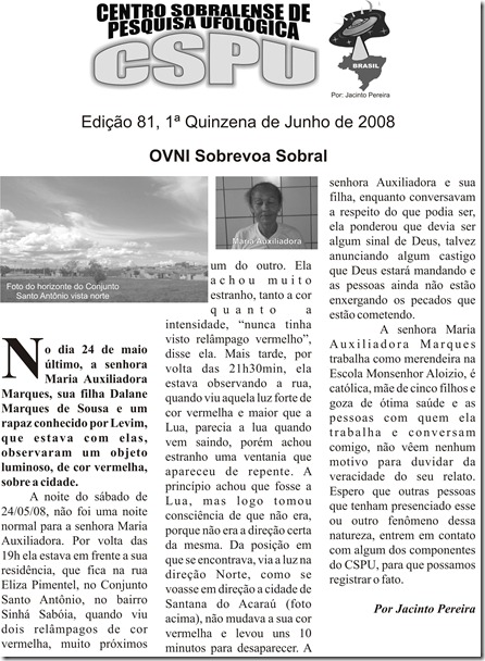 Edição 81, 1ª Quinzena de Junho de 2008