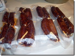 freezing prepped mexican chorizo