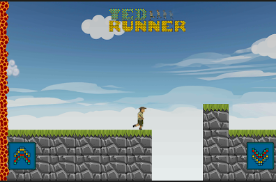 Ted Pixel Runner free 2D poster 1