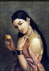 lady holding fruit
