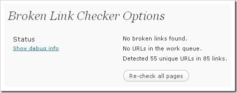 link checker plugin