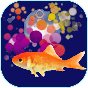 Goldfish scooping logo