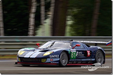 04-11.06.2010 Le Mans, France, #61 Matech Competition Ford GT: Natacha Gachnang, Rahel Frey, Cyndie Allemann