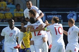 Inglaterra enfrenta a Islandia  en partido amistosos Sub 21