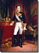 Alfonso XII por F. Madrazo