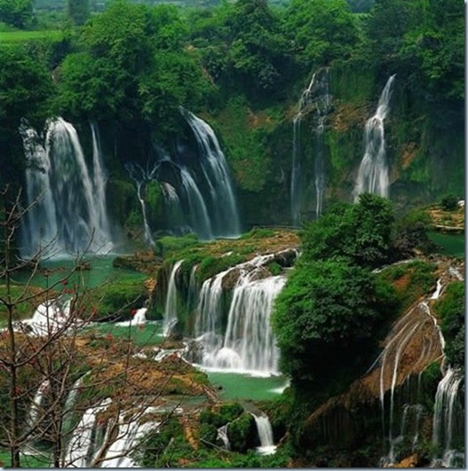 Air Terjun Paling Cantik di China! - Gambar Gambar Lucu