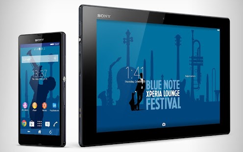 How to download XPERIA™ Blue Note Theme 1.1.0 unlimited apk for android