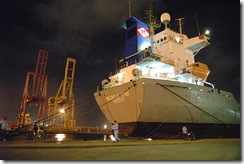 tanjung priok container sea port jakarta indonesia overload