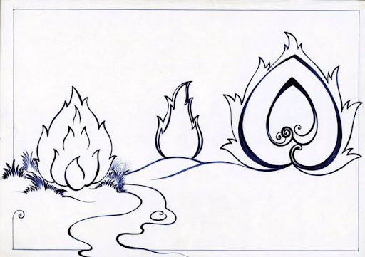  نقش بوته جقه بته جقه 