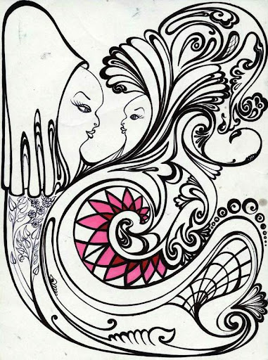 این تصویر مال زمان قبل از رنگ آمیزی است . بیشتر شبیه مادر و فرزند است که بهم وصل ش هستند و جدا نمیشوند و یک حالت مجسمه و تندیس گونه پیدا کرده و یا یک نقش برجسته تزئینی ... گل برگ گلبرگ بوته بته اسلیمی ختایی long love عشق پایدار زن دختر بچه کودک طفل پسر مادر مامان مامانی  http://bfa.blogfa.com/post-92.aspx  عشق پايدار long love painting by seyyed amin nabipoor نقاشي از سيد امين نبي پور  painting seyyed amin nabipoor اثر سيد امين نبي پور طراحي با خودکار سياه سياه قلم سياهقلم  و رنگ آمیزی ماژیک صورتی و قرمز  عشق پايدار long love painting by seyyed amin nabipoor نقاشي از سيد امين نبي پور این تصویر مال زمان قبل از رنگ آمیزی است . بیشتر شبیه مادر و فرزند است که بهم وصل ش هستند و جدا نمیشوند و یک حالت مجسمه و تندیس گونه پیدا کرده و یا یک نقش برجسته تزئینی ... گل برگ گلبرگ بوته بته اسلیمی ختایی long love عشق پایدار زن دختر بچه کودک طفل پسر مادر مامان مامانی  http://bfa.blogfa.com/post-92.aspx