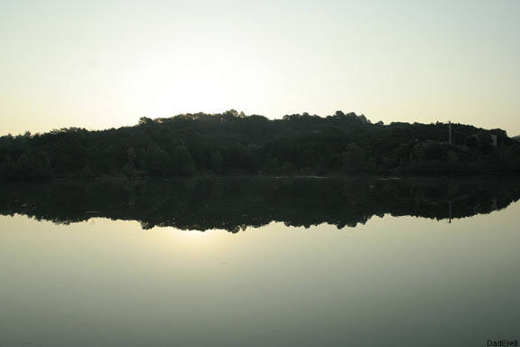 un matin sur le lac de Sainte Croix