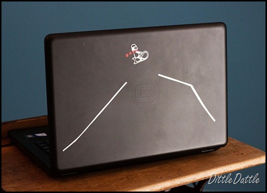 line rider vinyl laptop