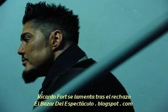 Ricardo Fort se lamenta tras el rechazo.JPG