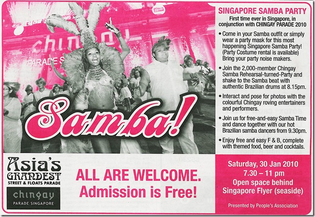 Singapore Samba Party