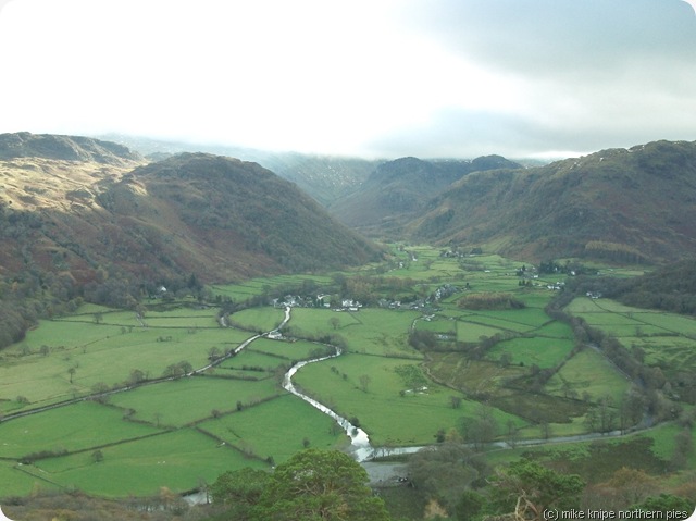 borrowdale from castle crag