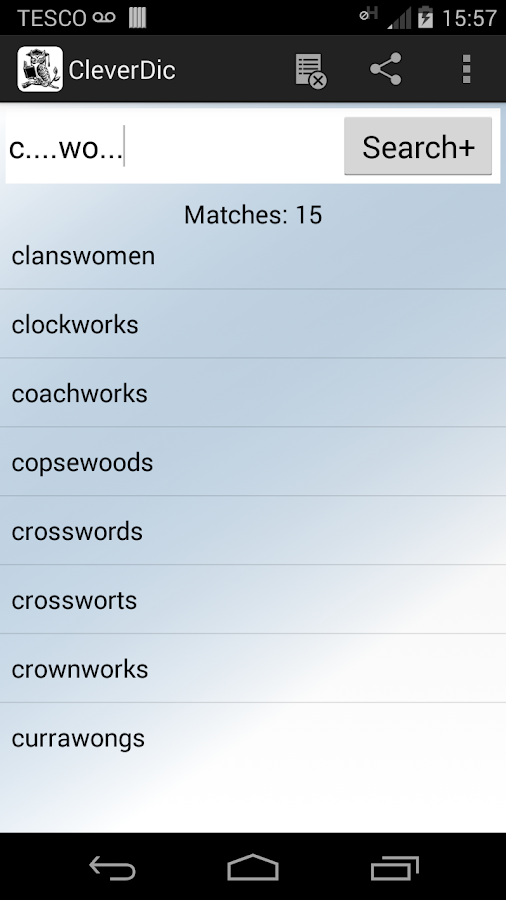 Crossword Solver Missing Letters