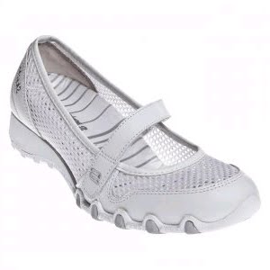 Skechers ballerinas weiß Clearance
