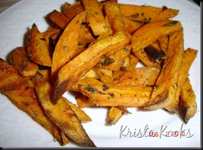 Baked Sweet Potato Fries Krista Kooks