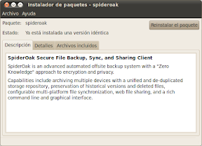 Instalador de paquetes - spideroak_060