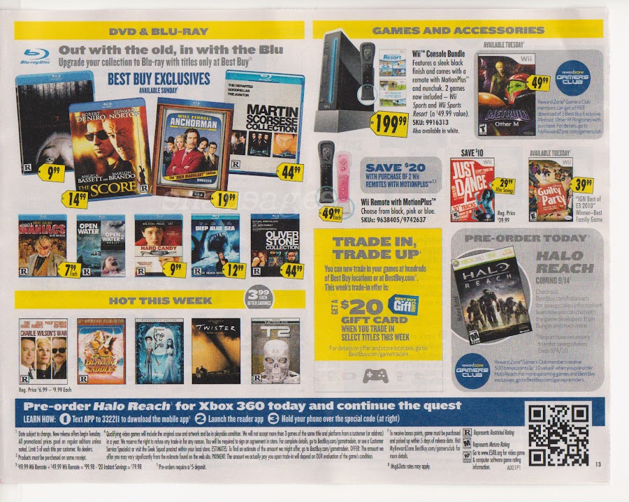 Best Buy Media Prices (August 29 September 4, 2010) DVD Talk Forum