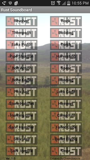 Rust Soundboard