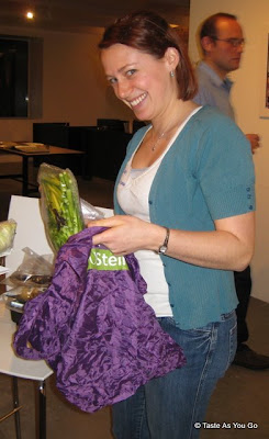 Sarah, from Tales of Expansion, Packs up Her Goodies - Photo by Taste As You Go