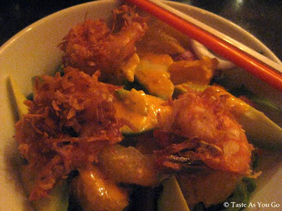 Coconut Shrimp and Avocado Salad at Boyd Thai in New York, NY - Photo by Taste As You Go
