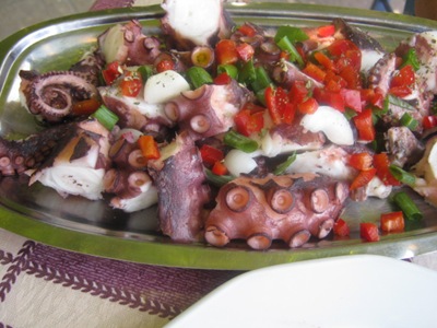 sumeria lunch octopus salad