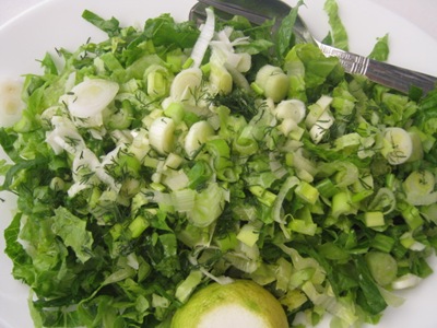 thissio lunch salad closeup