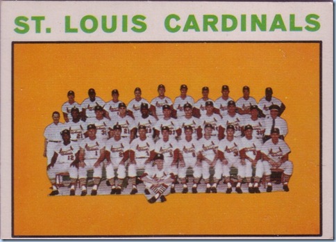 1964 Topps Cardinals