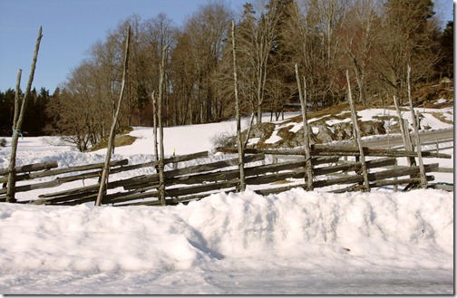 nyn's castle — old, traditional wooden fence