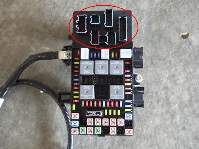 Connector Diagram For Fuse Box 2005 Ford F 150 Lariat Ford F150 Forum