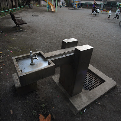 水飲み場：新宿余丁町児童遊園