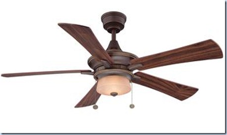wintrop ceiling fan in bronze finish