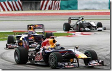 Nel 2010 la Red Bull dominò il gran premio della Malesia