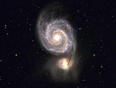 M-51, the Great Spiral Nebula