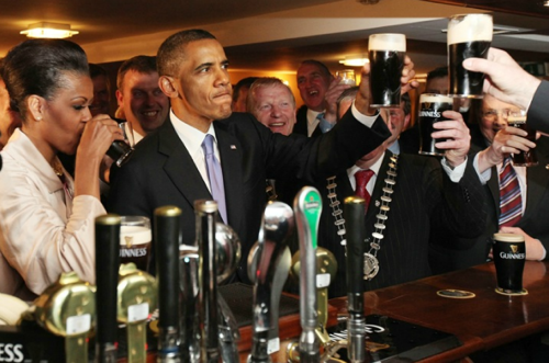 Obama Gets In Touch With His Irish Roots   NPR