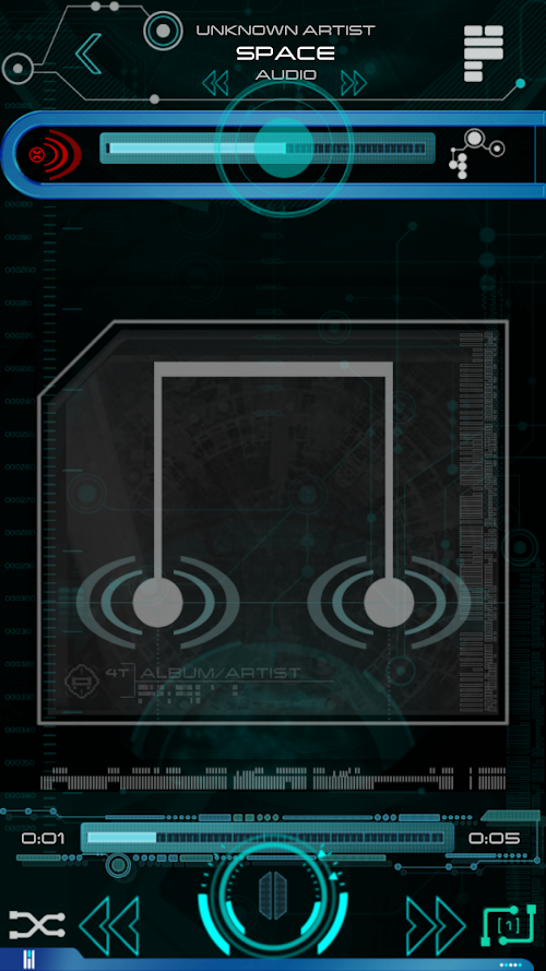 Android application New Trek Player screenshort