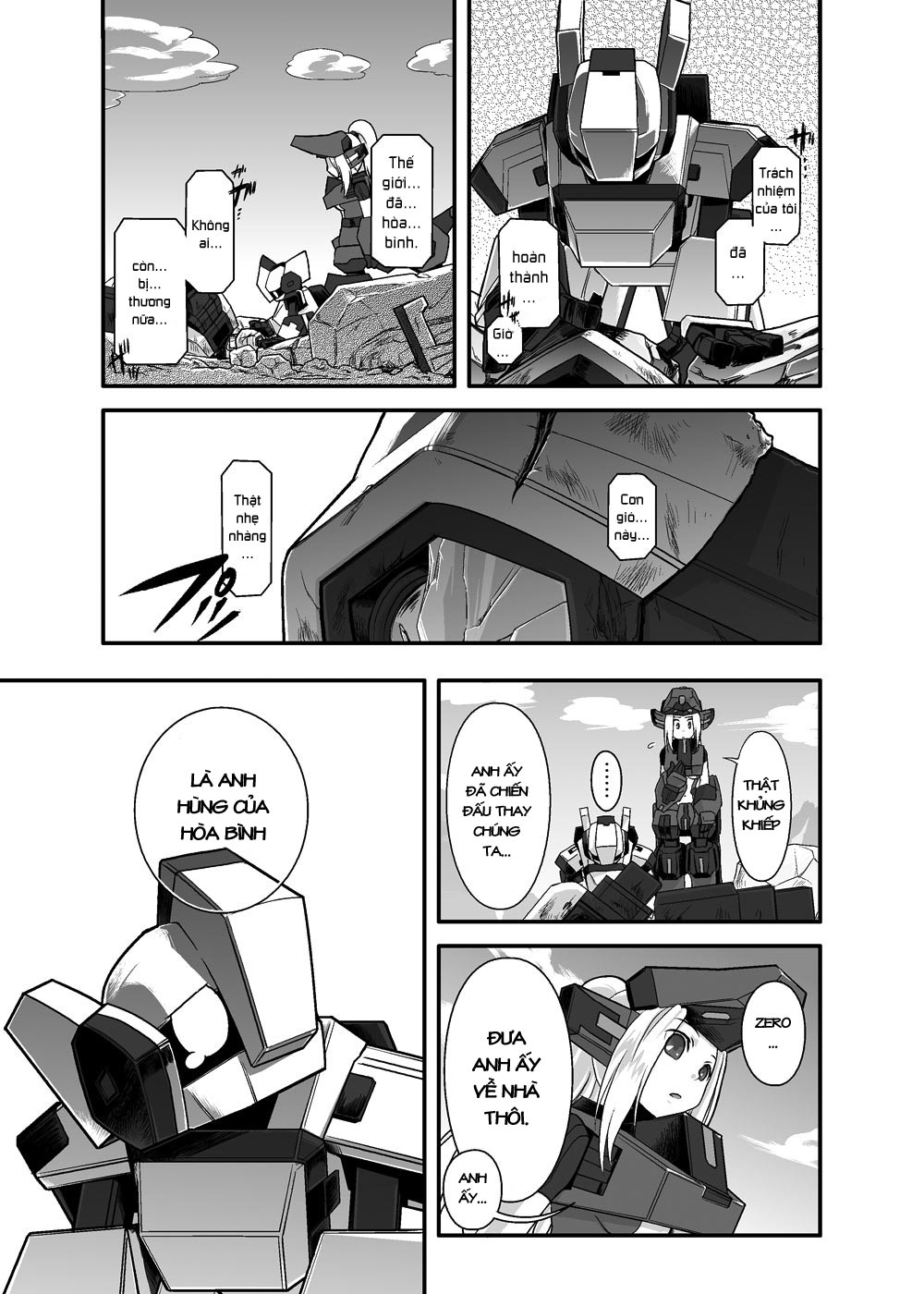 Cosmic Break Manga chap 3
